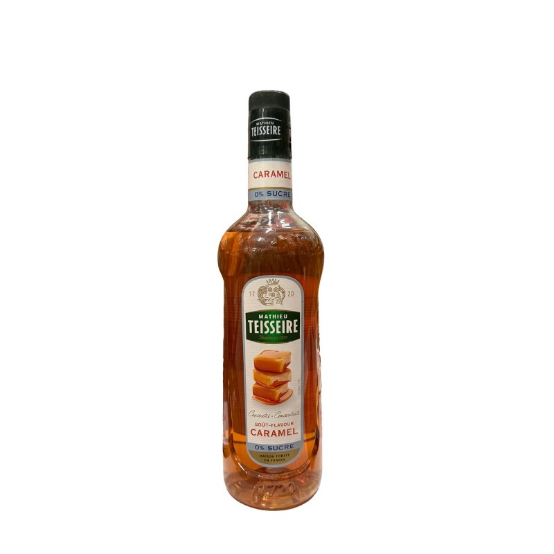 Karamelový sirup 0% Mathieu Teisseire 1 l cukr